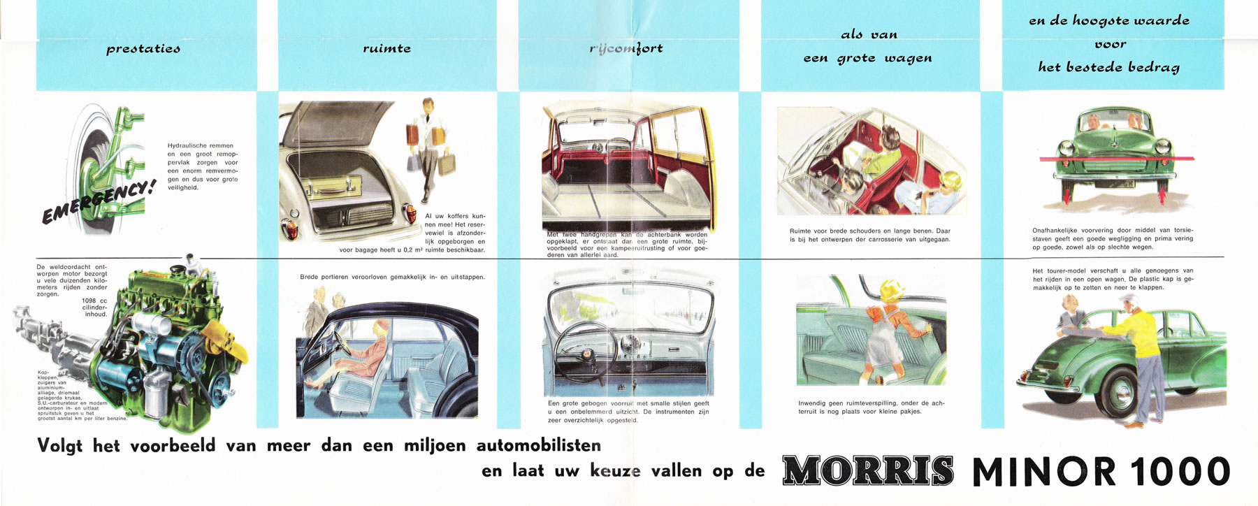 1966 Morris Minor Brochure Page 4
